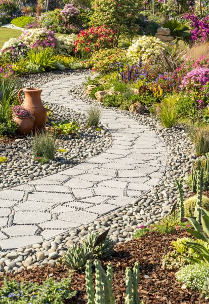 Pathway Landscaping in Cape Coral