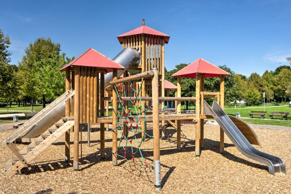 Playground Mulching Service in Cape Coral