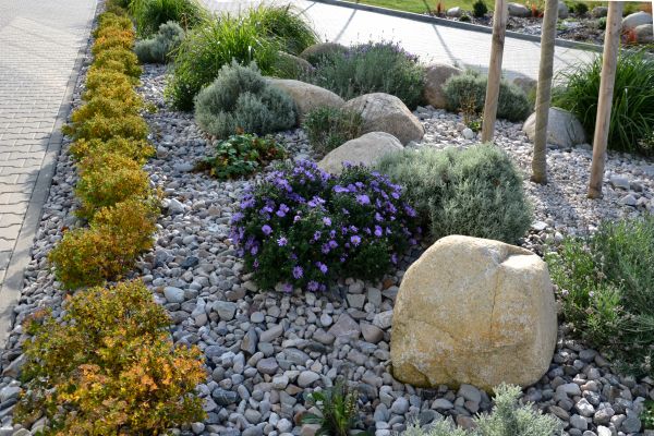 Decorative Rock Installation in Cape Coral