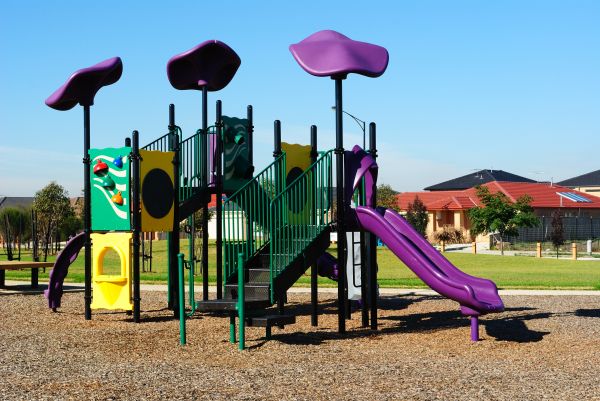 Playground Mulch Removal in Cape Coral