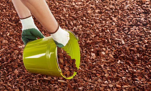 Wood Chip Landscaping in Cape Coral